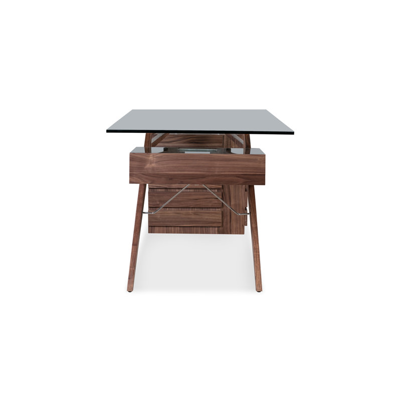 Kardiel Protractor 98.4'' Desk Wayfair